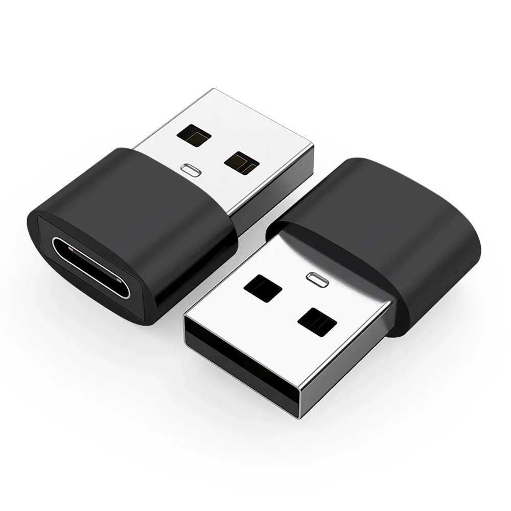 USB C-USB 어댑터, OTG 타입 C(수) - USB A(암) 변환기, 빠른 데이터 전송, 맥북, 아이패드 프로, 노트북 호환