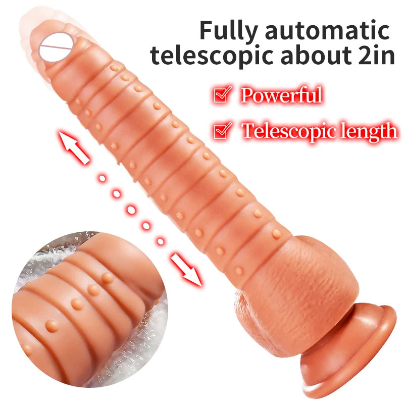 Fully Automatic Dildo Sex Toys for Women 8 Speeds Thrusting Swing G-spot Stimulate Silicone Suction Cup Vibrating Dildo Sex Shop