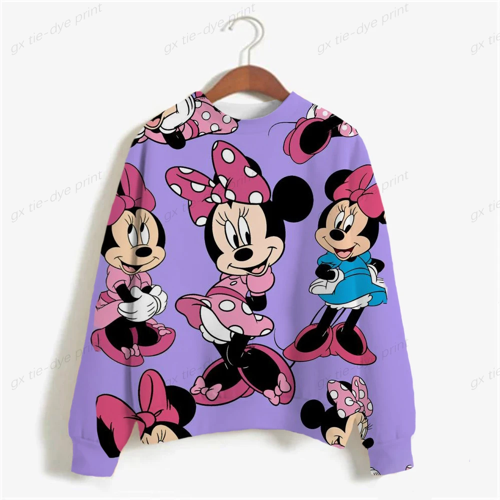 Sudadera con capucha de Disney para mujer, sudadera informal con estampado  de Mickey, ropa de calle de manga larga a la moda, Otoño e Invierno -  AliExpress