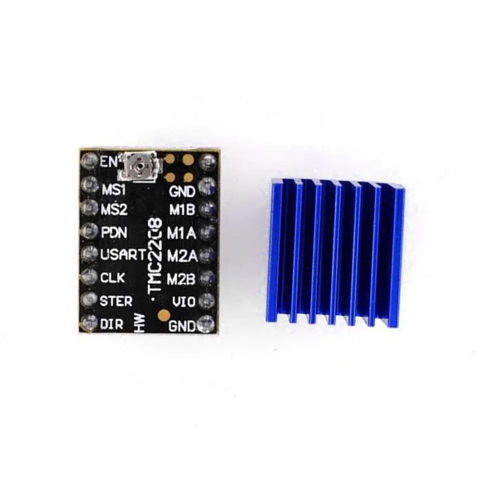 TMC2208 TMC2209 TMC2225 TMC2226 TMC2240 Stepper Motor Driver TMC 2208 2209 Stepping Engine CNC Shield Driver Heatsink image 4