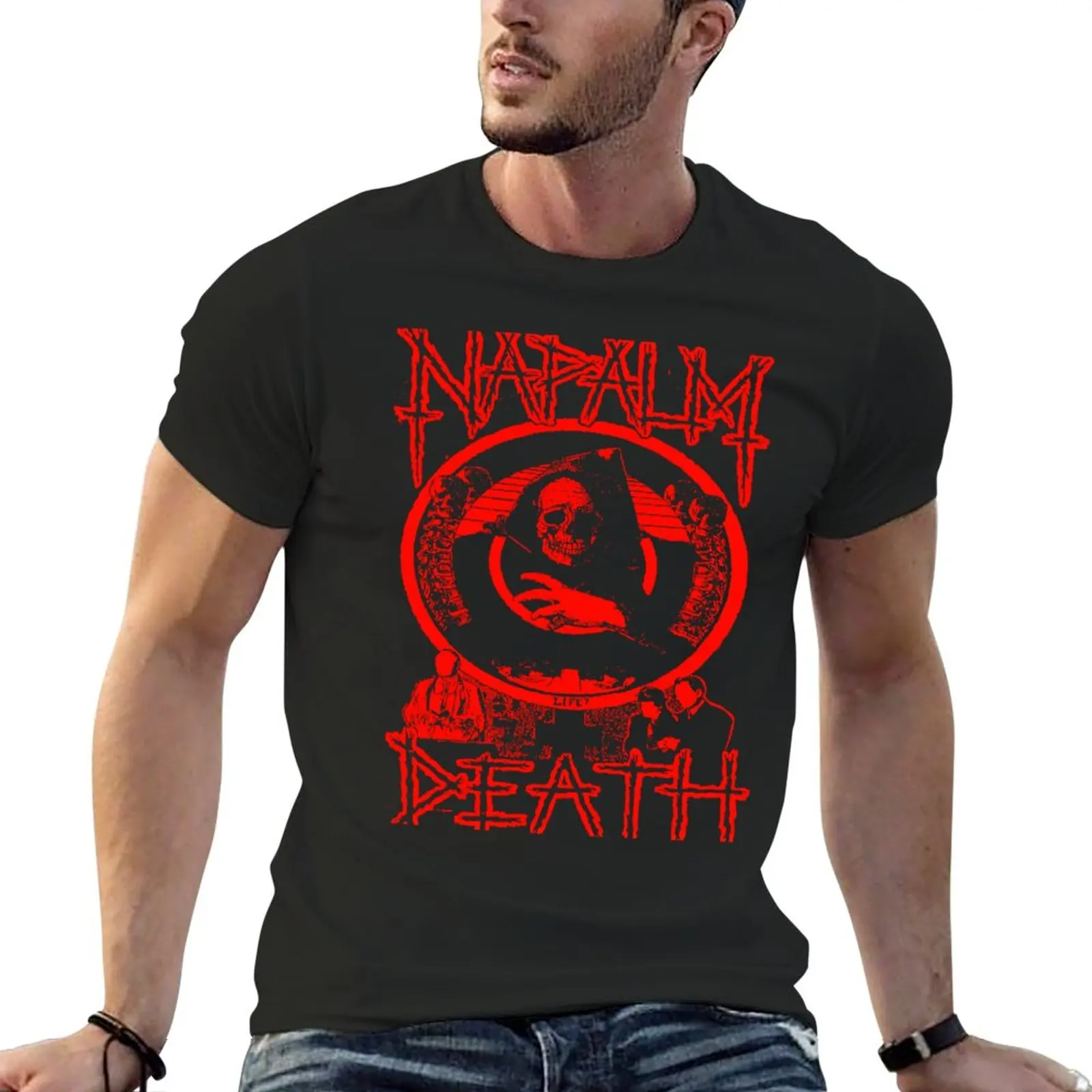 

New Napalm Death T-Shirt aesthetic clothes summer tops T-shirt short boys white t shirts oversized t shirt men