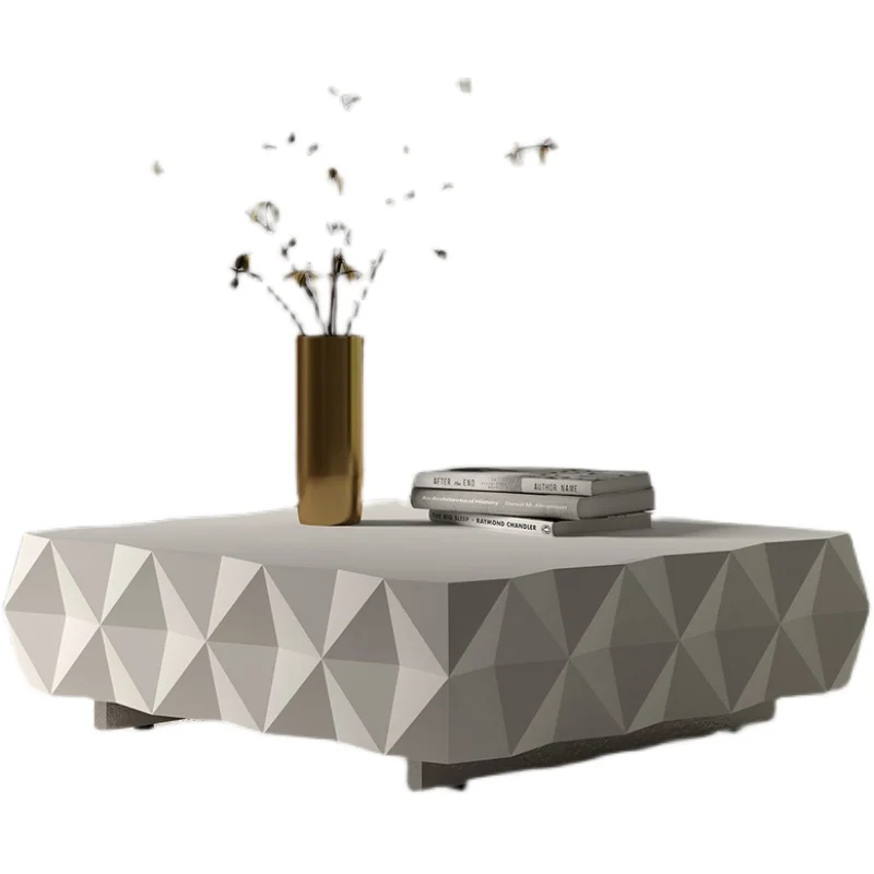 

PQF Coffee Table Small Apartment Square Living Room Tea Table Tea Table