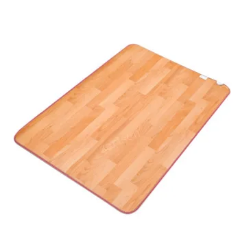 Foot Feet Warmer Electric Heating Mat Office Warm Feet Thermostat Heating Pad Home Heated Floor Carpet 50x30cm 1
