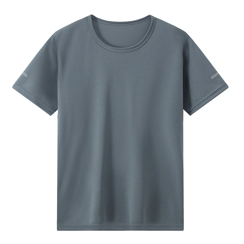 1/4piece Spring/Summer Youth Plus Size 13-16 Years Old Quick Drying Sports Short Sleeved T-shirt Versatile Top For Boys And Girl