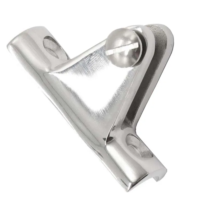 2 Stks Dek Scharnieren, Marine Mount Dek Scharnier Bimini Top Montage Hardware Roestvrij Stalen Scheepsaccessoires Voor Marine Boot