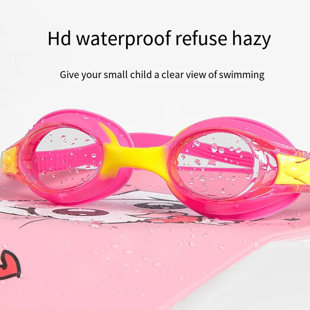 Professional Children Swimming Adjustable Goggles Boys Girls Pool Fog Proof Glasses Eyeglasses Sports Gear Accessories