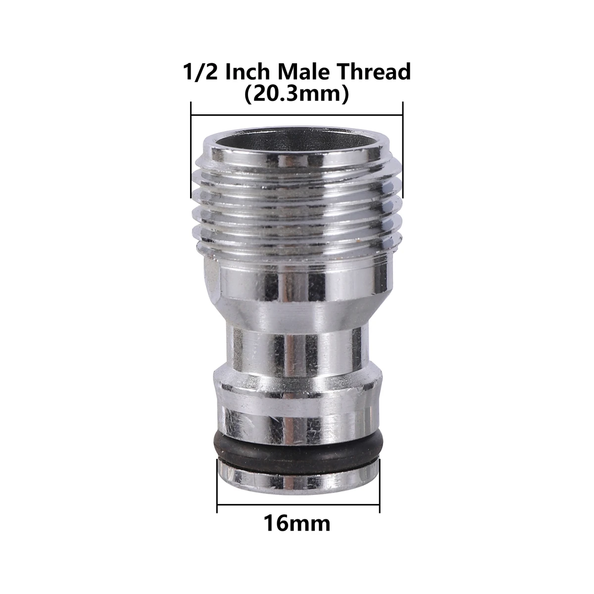 Adaptador De Linha D'Água 1/2" Fêmea Para 3/8" Macho - Cobre, à Prova De Vazamento