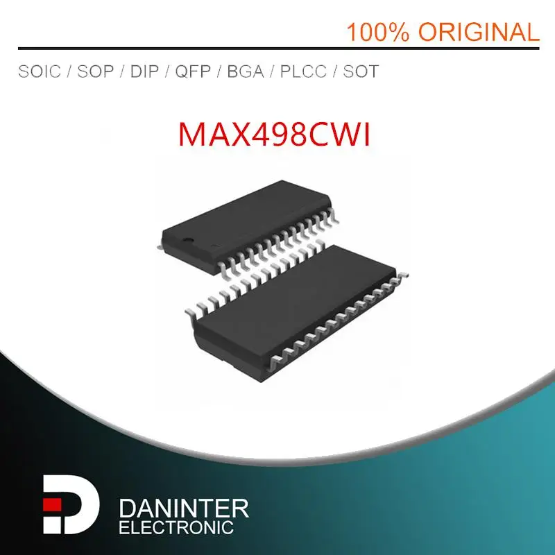 

MAX498CWI MAX498 SOP28 2PCS/LOT