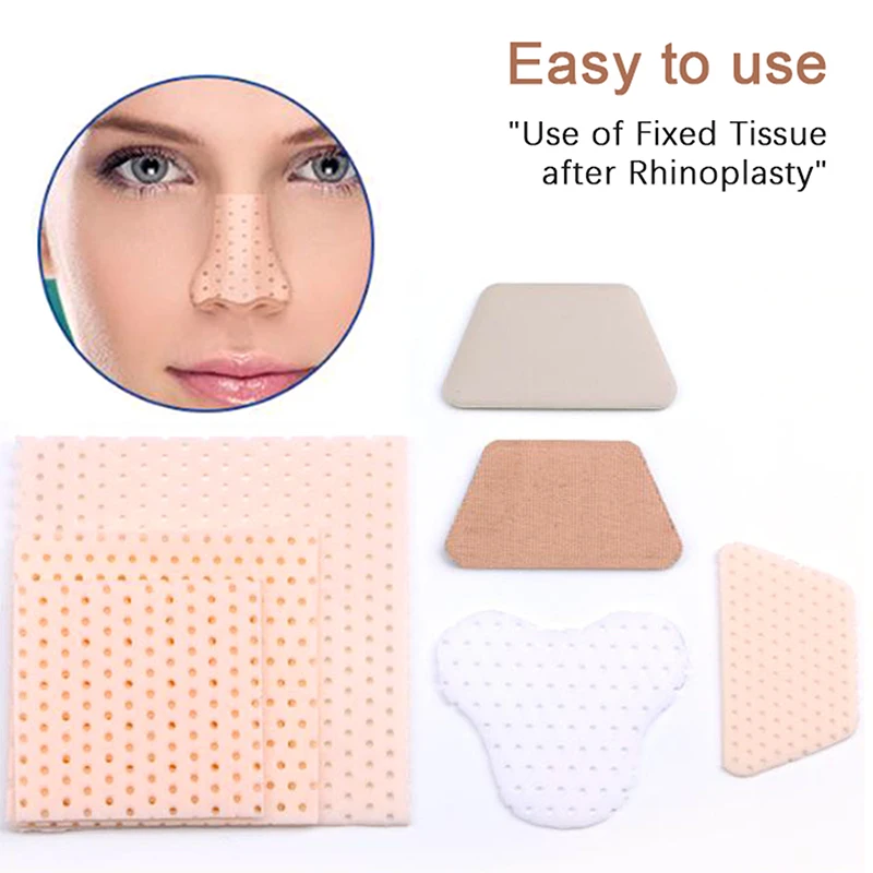 

Low Temperature Thermoplastic Nose Splint Nose Job Rhinoplasty Splint Ortho Immobilized Thermoplastic Nose Nasal Fracture Splint