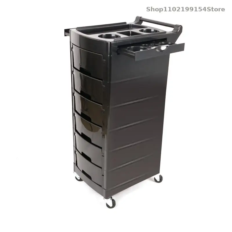 Bar Car Hairdressing Tool Barber Shops Multilayer Shelf In The Gallery Tool Cabinet Portable Hair Salon Cart