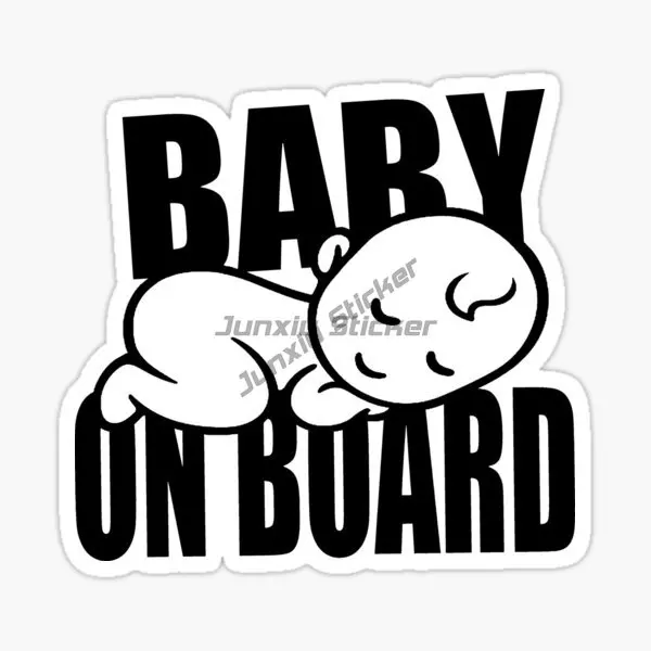 Creative Baby On Board Sticker 6