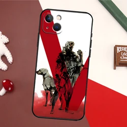 Premium Metal Gear Solid-Themed Protective Back Cover for iPhone 14 Plus (20555)