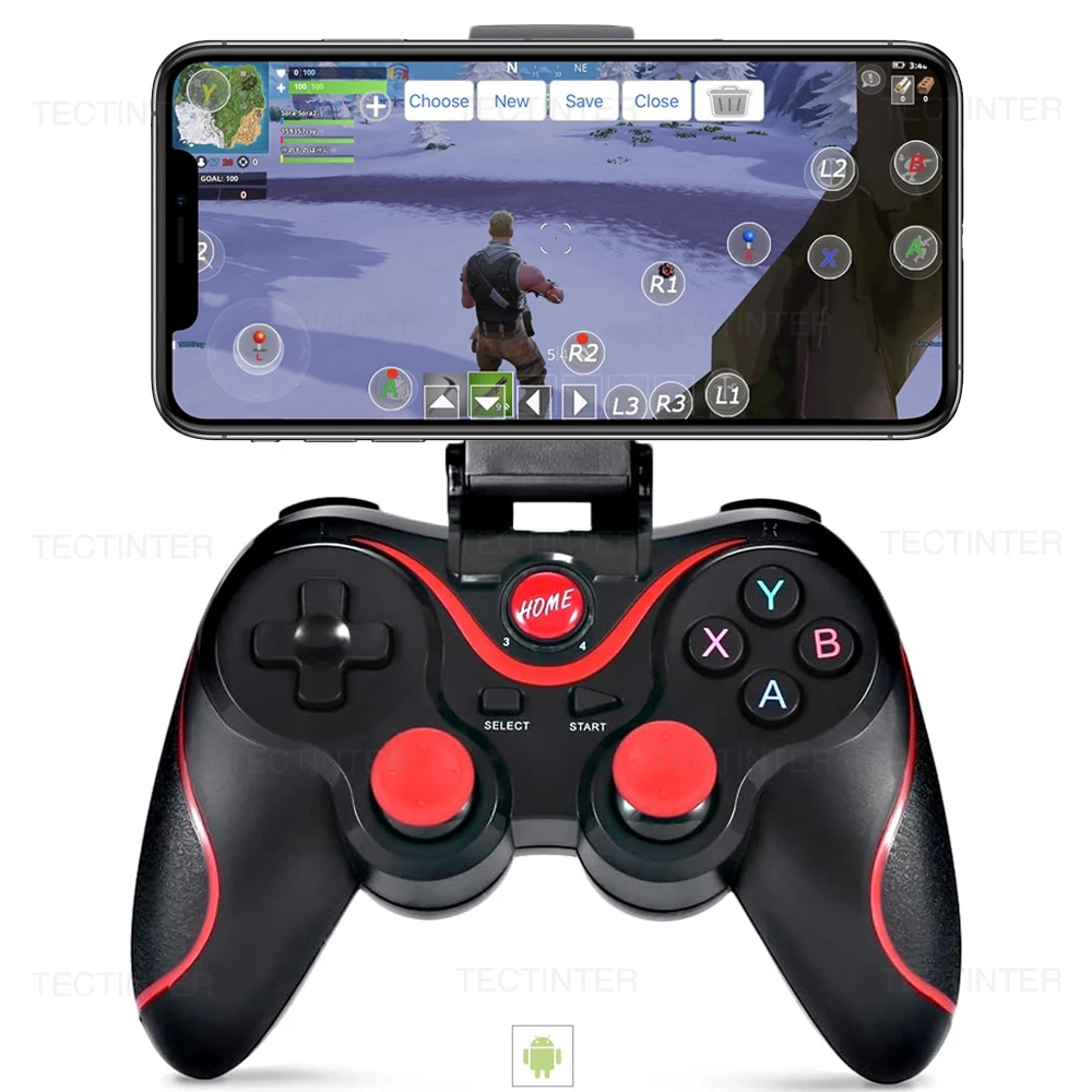 Terios T3 Wireless Game Controller Bluetooth-Compatible