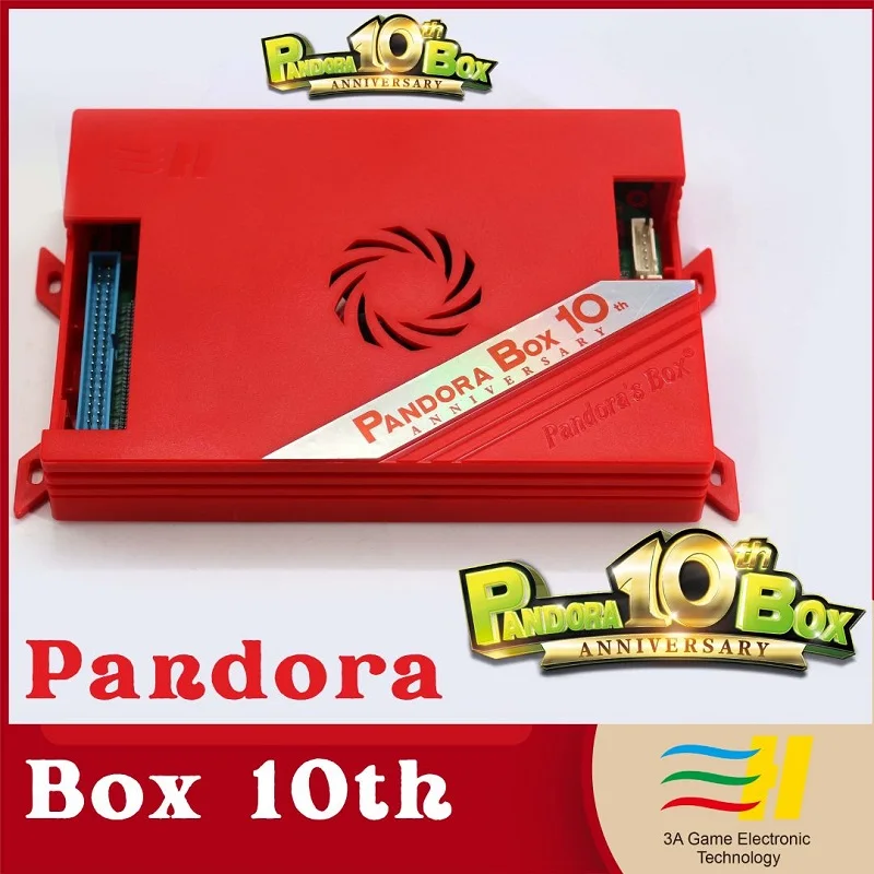 Pandora Box 10Th Family Mainboard 5145In1 Light Gun Retro Games 2 Player Arcade Kit Support Links Controller Di Gioco Hdmi Vga Crt