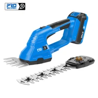 2 in 1 Electric Hedge Trimmer 20V Cordless Lawn Mower Battery Pruner Garden Tools Shears Shrub Trimmer for Grass By PROSTORMER 1