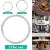 12/14/16 inch Turntable Bearing 360° Heavy Duty Metal Rotating Bearing for Round Dining Table Turntable Max Load Capacity 130Kg 6