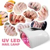 UV Light for Nails Cordless UV LED Nail Lamp Rechargeable Lampara de unas LED UV inalambrica Nail Dryer Gel Nail Lamp for Nails 6