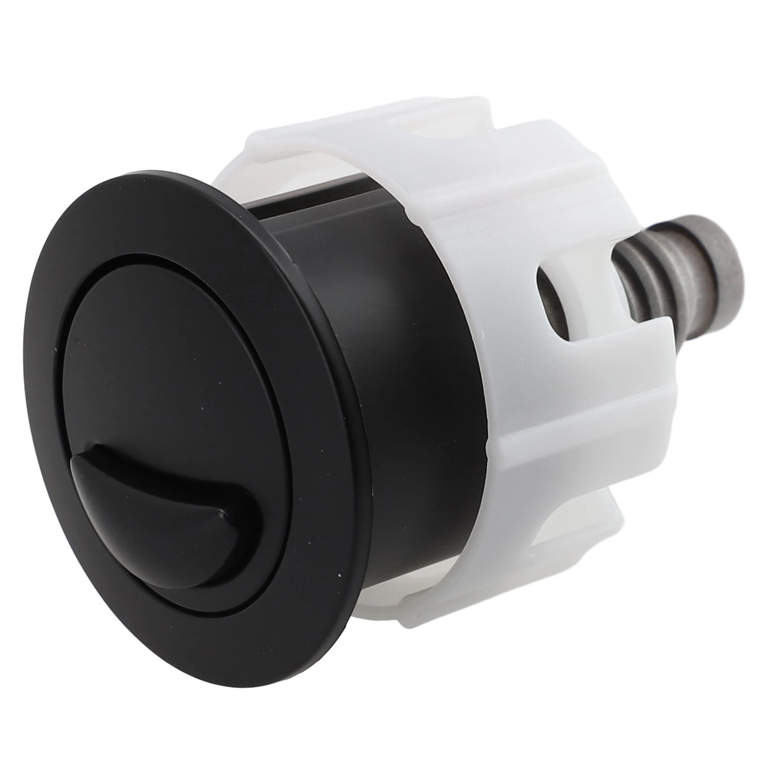 38 48 58mm dual push button flush toiletefjeofo ocrescent shape 2 rods universal toilet button cover switch Switch Push Button Tank Water Saving 38-49mm ABS Accessories Black Bthroom Toilet Dual Flush Home Improvement Replacement