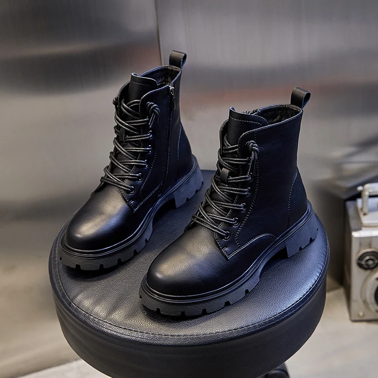 Ankle Designer Leather Women Boots - true deals club