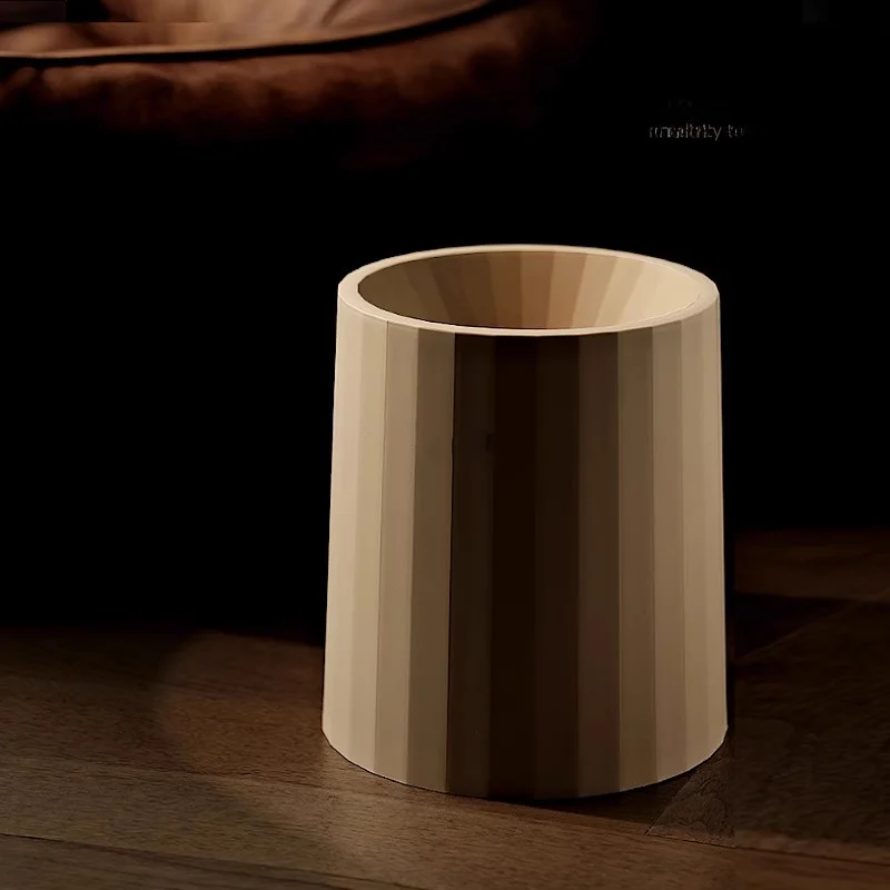 Ele Kitchen Batoom Bedroom Tra Can Home Use Living Room Simple Storage Buet Cry Sle round ape 0-2L Capaci