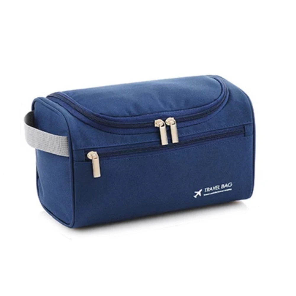 1Pcs Waterproof Men Comestic Storage Bag High Capacity Nylon Travel Toiletry Organizer Hanging Women Zipper Makeup Wash Pouch