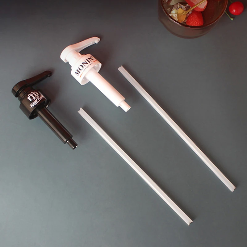 Coffee1LiterDispenserSyrupPumpBlackLiquidDispenserforMonin