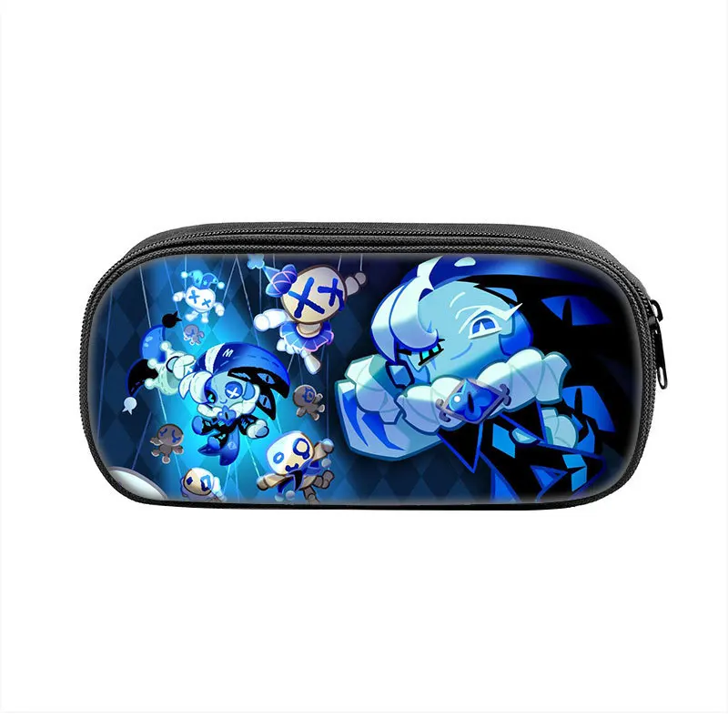 Shadow Milk Cookie Run Kingdom Pencil Case Cartoon Anime Pencilcases Pen Holder for Girls Boys Bag Students School Accessories