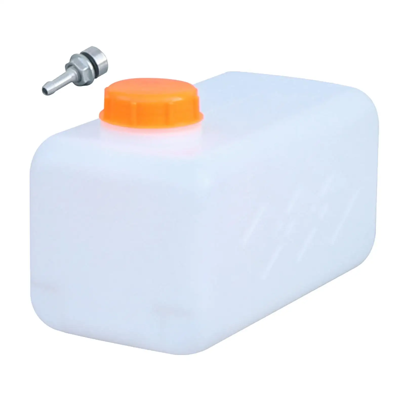 Réservoir De Carburant Pour Chauffage De Parking - 5 Litres, Plastique Blanc/jaune, 2 Trous, Pour Voiture/camping-car