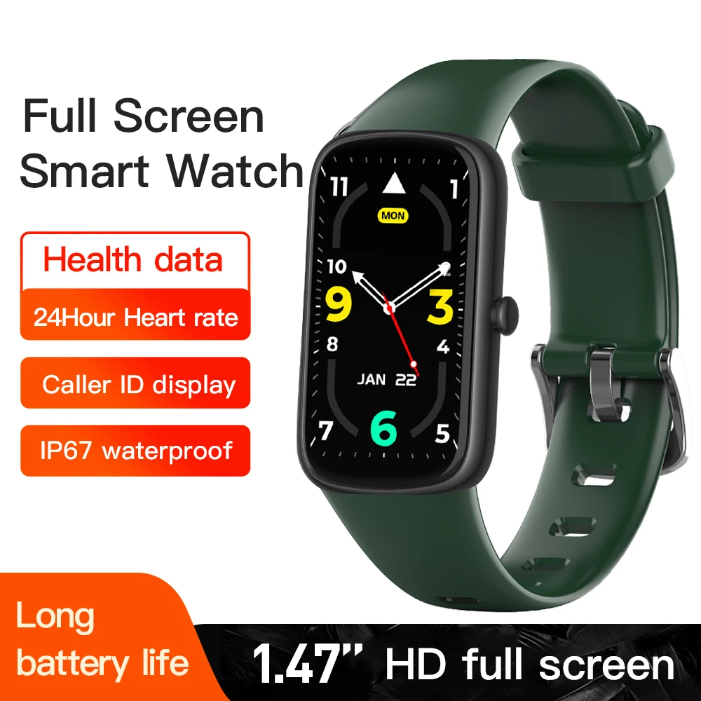 C11 Green Smart Bracelet Watch Wrist Blood Oxygen Step Counter Tracker Electronics Female Fit Bit Fitness For Men Women