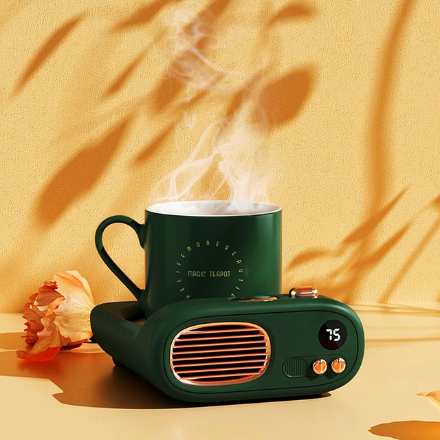 Smart Coffee Cup Warmer Electric Mug Heater  Electric Heating Coaster -  Smart Coffee - Aliexpress