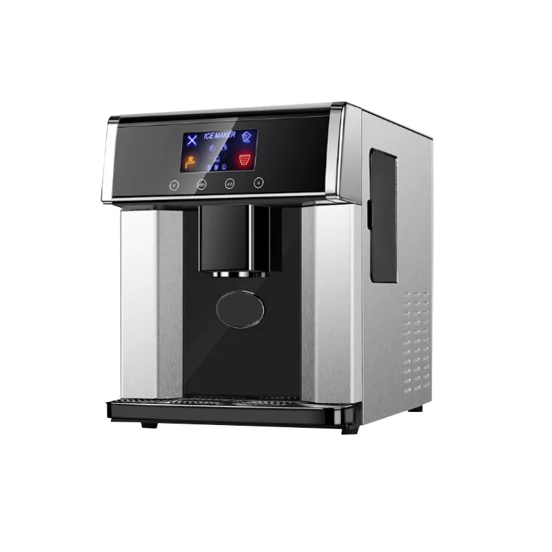 10-15kg/24H Ice Cube Maker Household Portable Electric Bullet Round Ice Making Machine  Coffee Bar Teamil 3