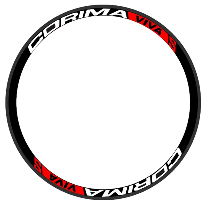Adesivi A Due Ruote Per Corima Viva S Vinile Intagliato Artigianale Antifade Bici Da Strada Bicicletta Ciclismo Kit Protettivo Decalcomanie Spedizione