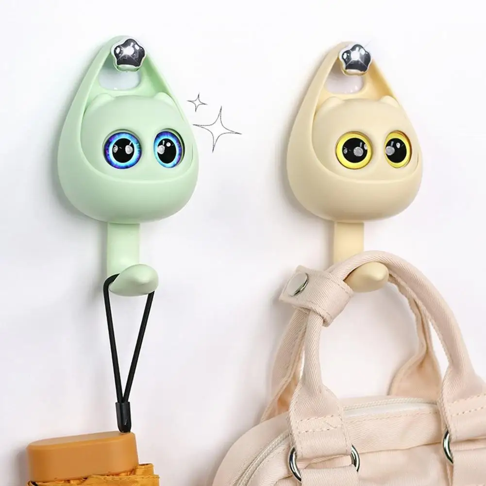 

Cartoon Storage Hook Adorable Appearance Strong Load-Bearing Self Adhesive Simple Installation Door Hanger