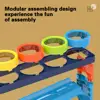 1 Set Brain Game Hand-eye Coordination Track Toys Exercise Hand Strength Pound Ball Educational Toys Toddler Toys 5