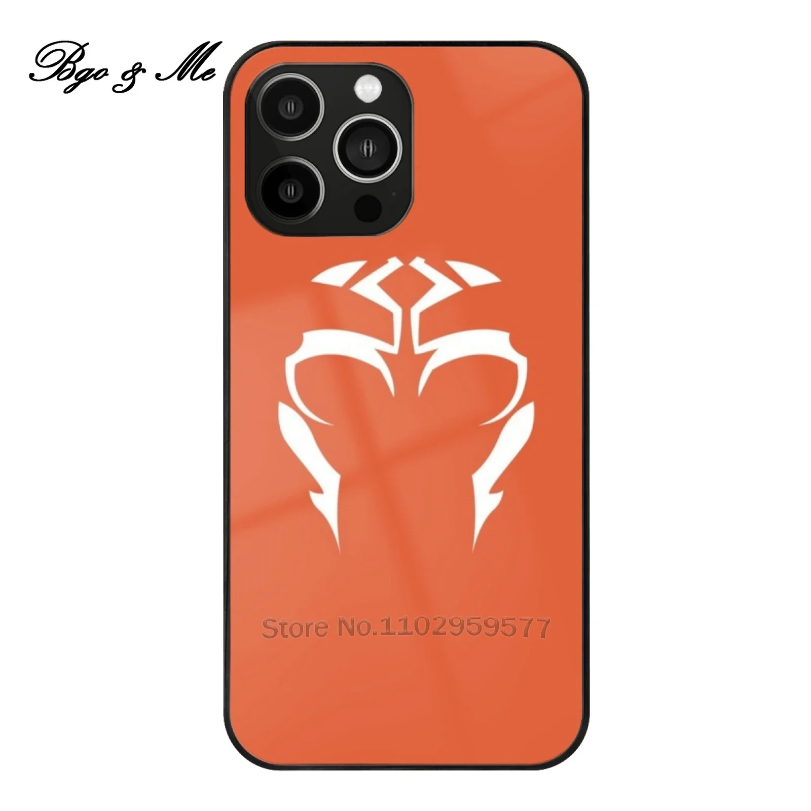 Custodia In Vetro Temperato Ahsoka Per Iphone 15 14 13 12 Pro Max Custodia Ahsoka Tano Reflers Padawan The Clone Wars The