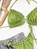 Maillot de bain femme 2 pièces brésilien pour femmes, ensemble deux pièces