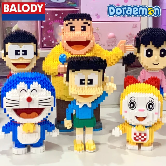 BALODY Doraemon building block Nobita Nobi Dorami model Minamoto