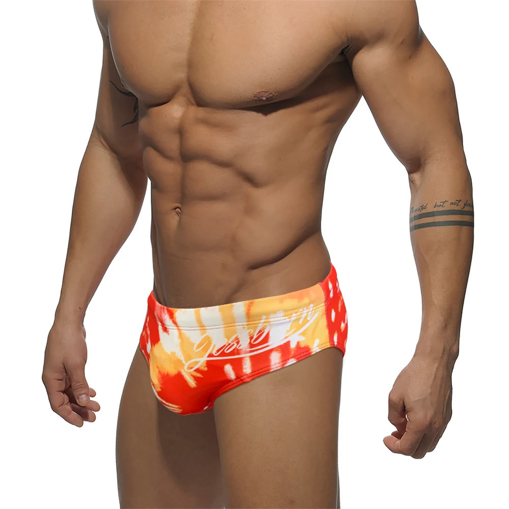 New Mens Swim Briefs European American Fashion Men's