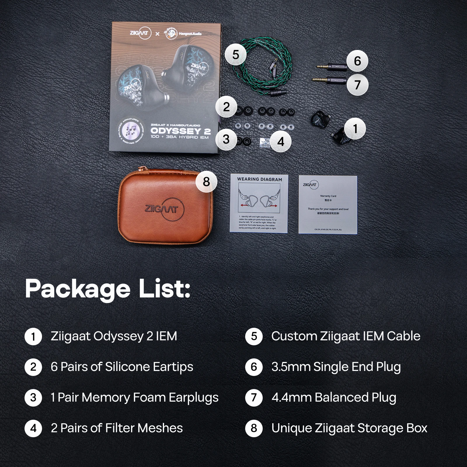 Linsoul ZiiGaat x Hangout.Audio: Odyssey 2 1DD + 3BA Hybrid IEM