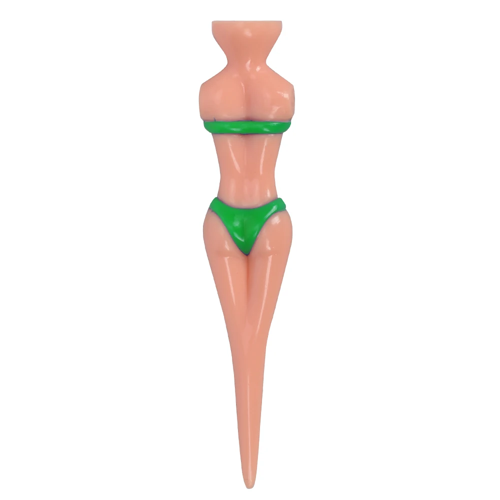 5Pcs Plastic Golf Tees Sexy Bikini Lady Model Golf Ball Holder Practice Training Tee Golf Accessories 4