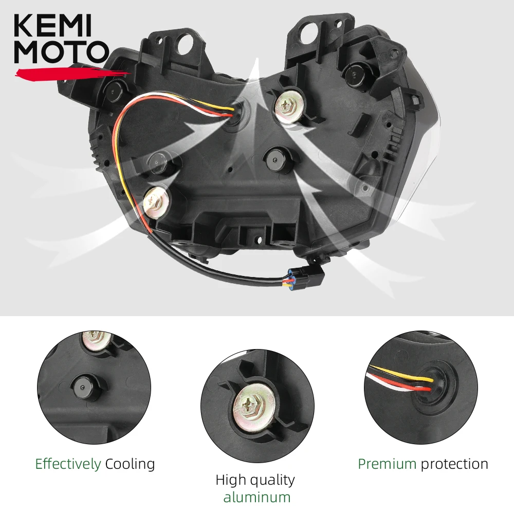 Рисунок 4 - Мотоциклетная фара Z650 Z900 для KAWASAKI Z250