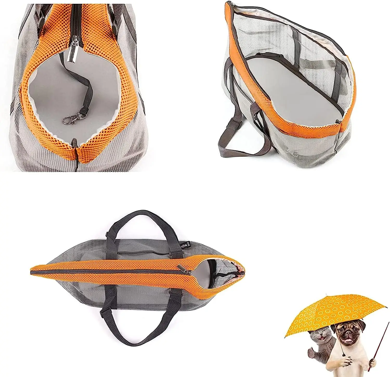Foldable Mesh Pet Carrier Handbag