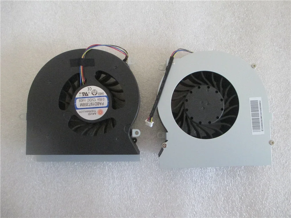 Ventilador do Portátil para Msi Pabd19735bm N396 N375 12v 0.65a Novo - Imagem 2