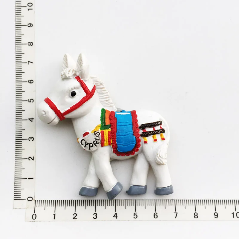 Magnete da frigorifero souvenir della serie Cipro UE 2,5 pollici X 3,5 pollici - Italia