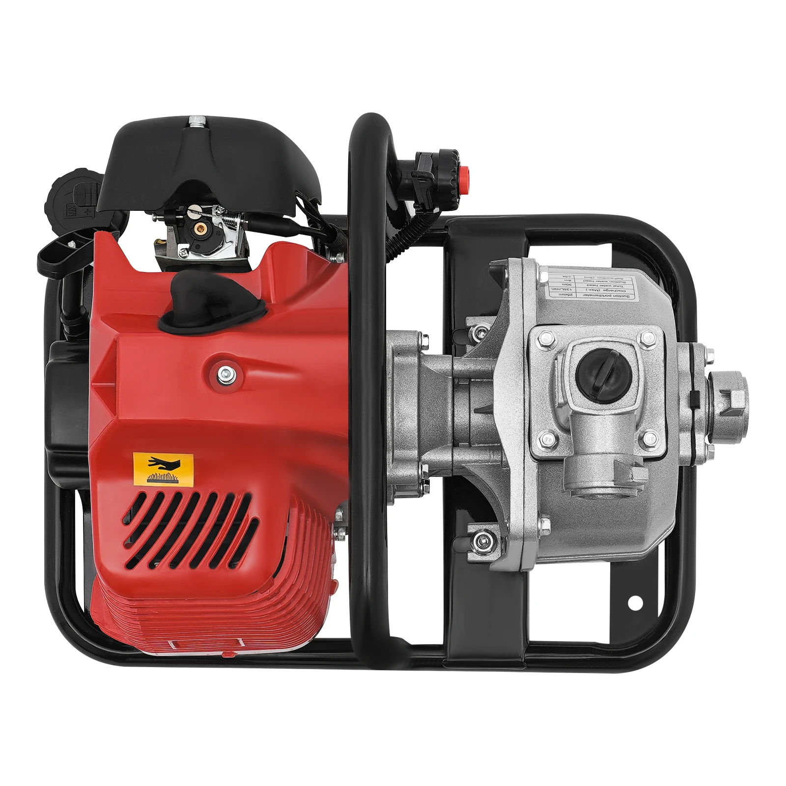 1.7HP 43cc Gasoline Water Pump 35 GPM 98FT Lift High Flow Self Priming Pump for Irrigation Drainage Pool Farm Use