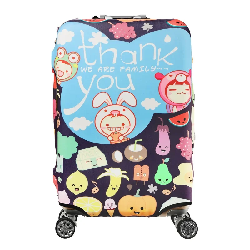 Luggage Cover Elastic Travel Trolley Suitcase Protective Baggage Cover Cartoon Suitcase Cover Child Cartoon Travel Accessories 5