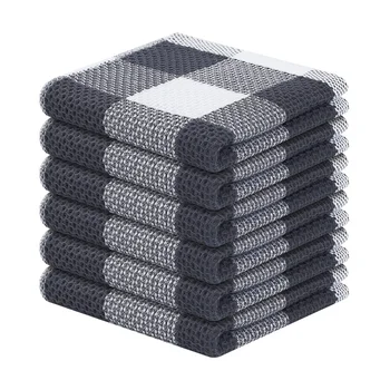 Olanly 100% cotone strofinaccio per asciugamano da cucina casa ultra morbido assorbente strofinaccio riutilizzabile strumento pulito asciugamano da cucina in microfibra 1