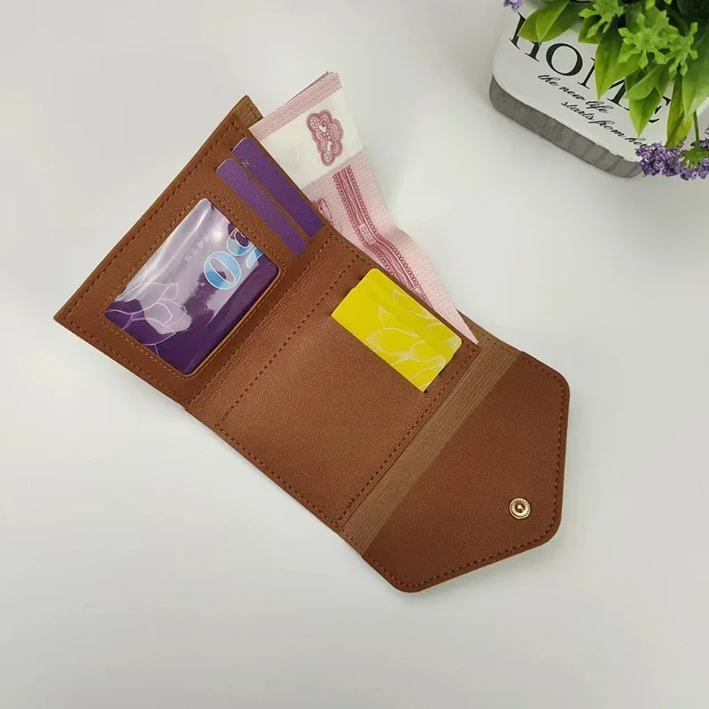 card Multifunction Card Holder Short Wallet Women Purse Coin Purse Fashion Simple Three Fold Short Clip Female Mini Wallet 3 card Multifunction Card Holder Short Wallet Women Purse Coin Purse Fashion Simple Three Fold Short Clip Female Mini Wallet 3
