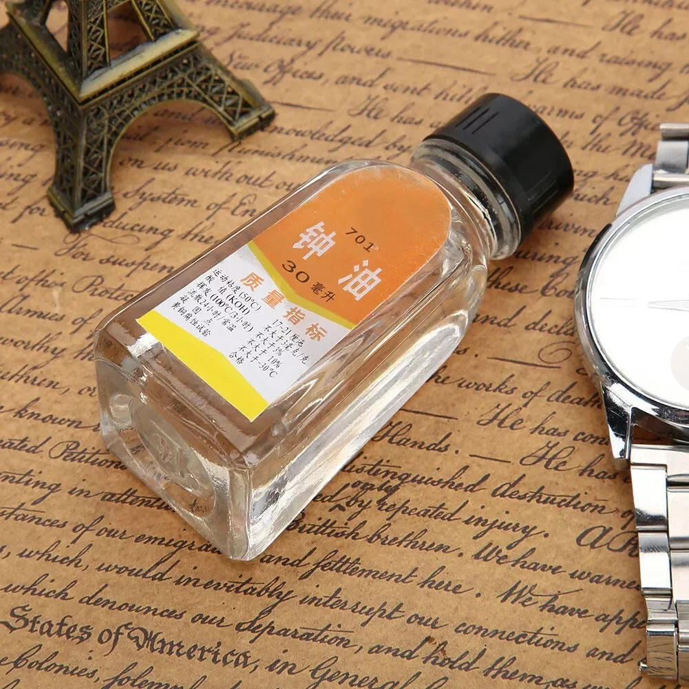 Premium Waterproof Synthetic Watch Oil Lubricant for Professional Maintenance and Repair