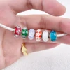 Silver 925 Colorful Flower Series Murano Glass Beads Charm Fit Original Bracelet Murano Glass DIY for Women Jewelry Gift 2